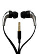 Generic Ultra Sound Portable Stereo Earphones Black/Silver