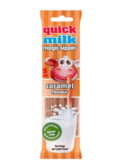 Quick Milk Caramel Magic Sipper 30g Pack of 5