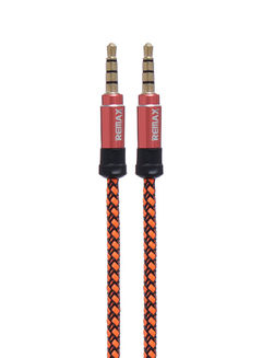 REMAX Stereo AUX Cable Orange Black