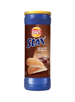 LAYS Stax Mesquite Barbecue Chips 156g