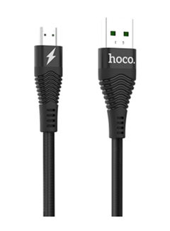 Hoco Micro-USB Flash Charging Data Cable 120centimeter Black