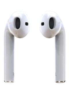 TWS Wireless Earphones With Mic White