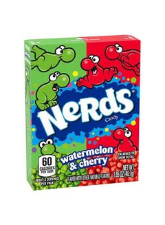 Nerds Watermelon And Cherry Candy 46.7g