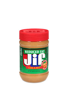 Jif Creamy Reduced Fat Peanut Butter 454g