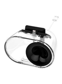 Recci Stand Sound Booster And Charging Base 70x90centimeter Black/Clear
