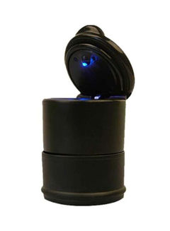 Generic Cylinder Shape With LED Indicator Light Ash Tray