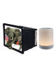 Generic Water Resistant Portable Wireless Speaker With 3D Screen Magnifier NO-BC-AF-12 Black