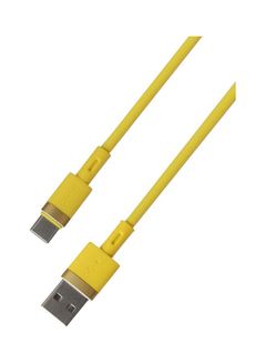 Joyroom Silicone Type-C Cable, 1.2meter Yellow