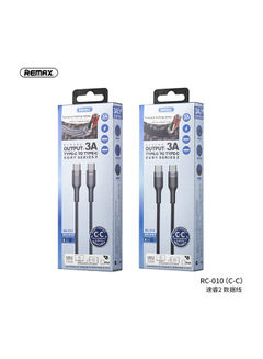 REMAX Cable Type C to Type C RC-010 1meter Black