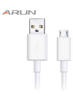 ARUN MICRO USB DATA CABLE 100cm White