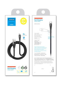 Joyroom S-M393 Simple Series X Light 5A Fast-Charge Type-C Cable, 1M 1meter Black