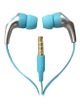 Generic Stereo In-Ear Earphones Blue/Silver
