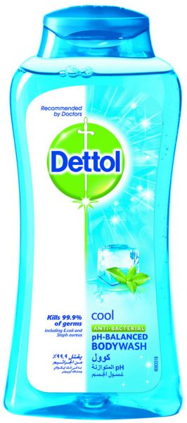 Dettol Cool Anti-Bacterial Body Wash With Mint And Bergamot Scent 250ml