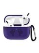 Generic Silicone Wireless Charging Case Cover For Earbuds Purple