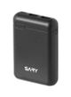 SARY 10000 mAh Portable Power Bank Black
